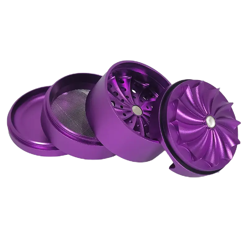 Wolf Grinders – Bic Mini Toothless Grinder / Purple